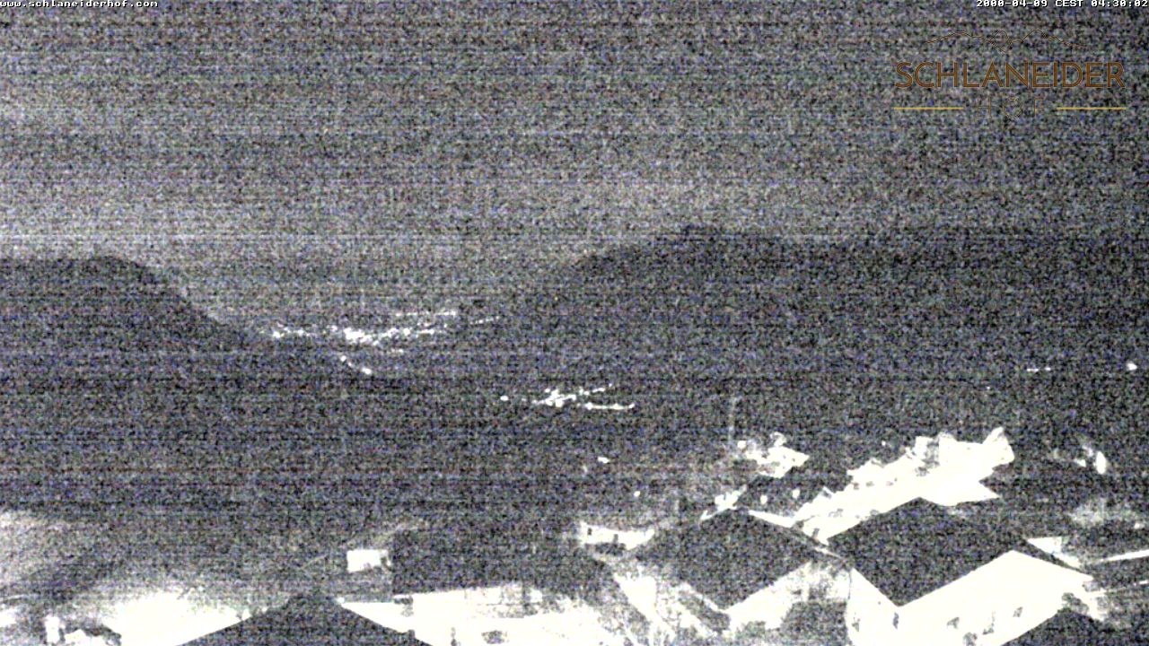 Archived image Webcam Pension Schlaneiderhof, Mölten