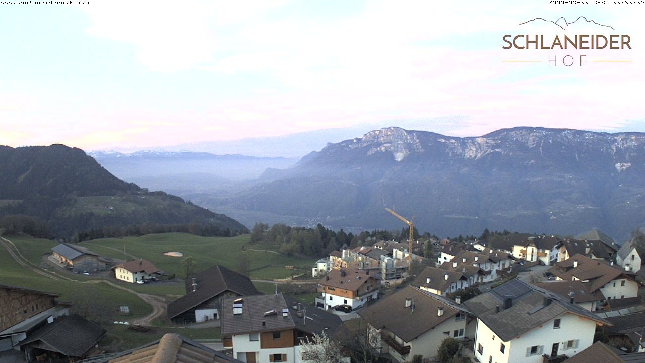Archived image Webcam Pension Schlaneiderhof, Mölten