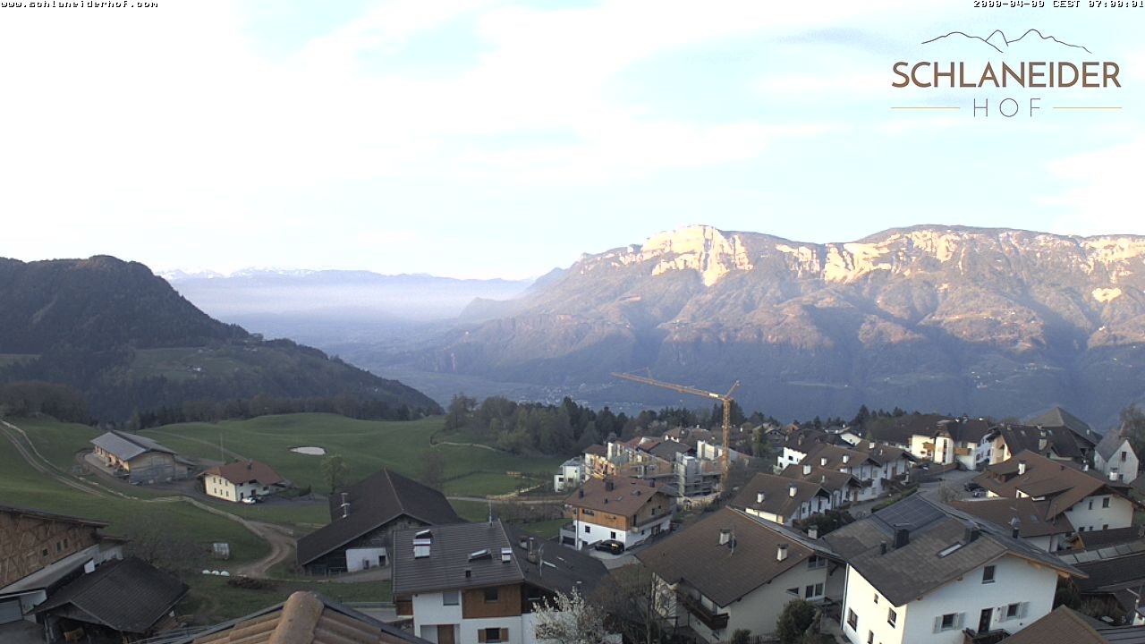 Archived image Webcam Pension Schlaneiderhof, Mölten