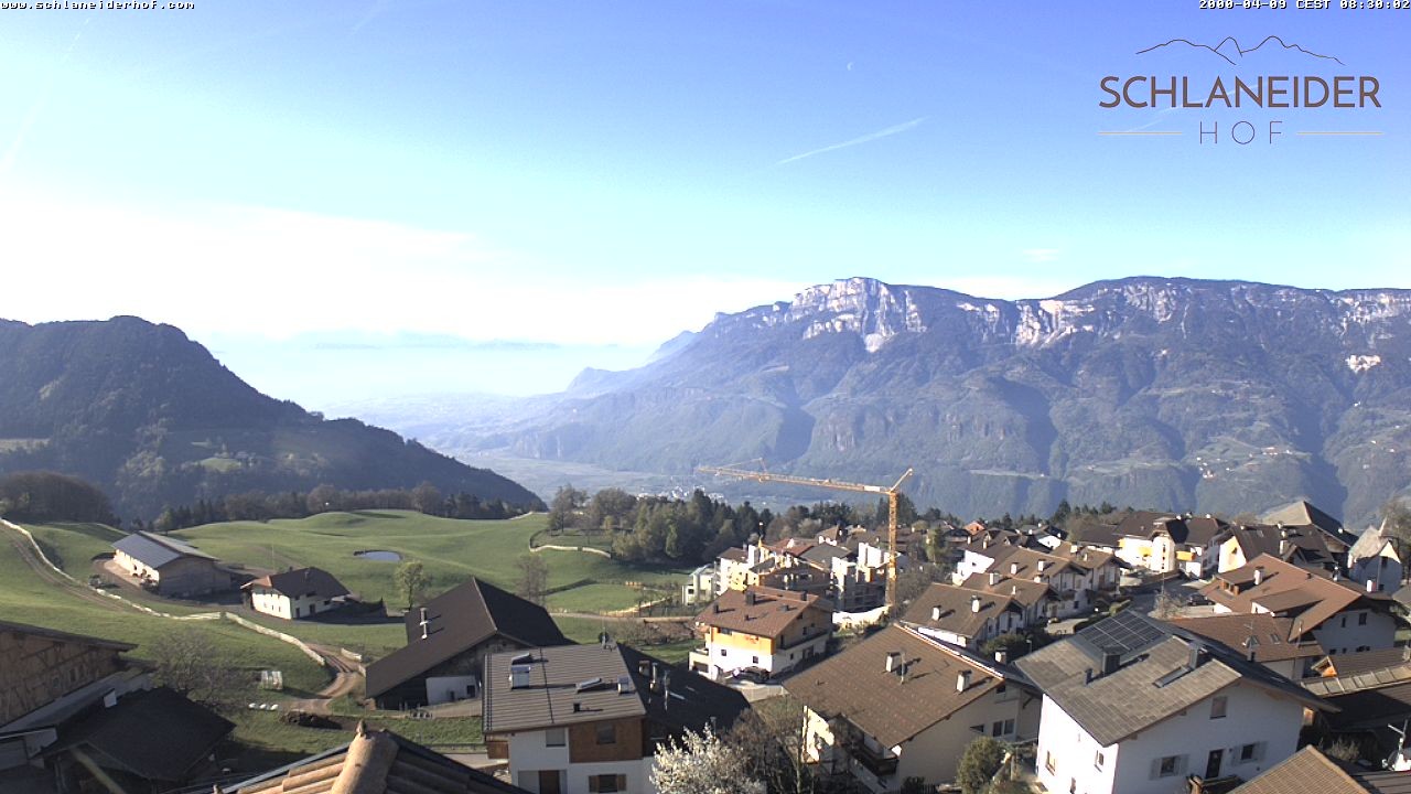 Archived image Webcam Pension Schlaneiderhof, Mölten