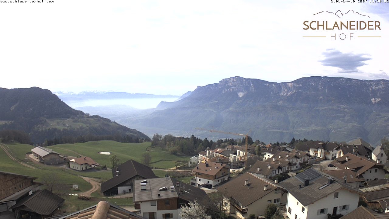 Archived image Webcam Pension Schlaneiderhof, Mölten