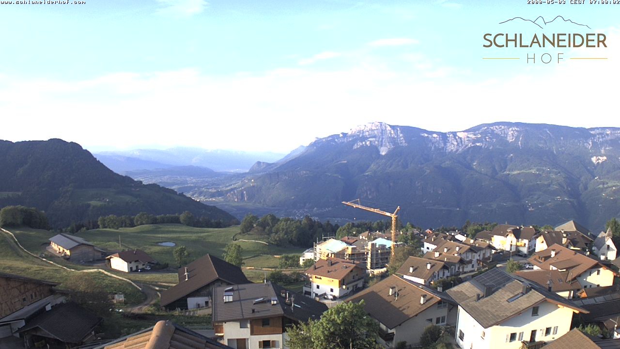 Archiv Foto Webcam Schlaneiderhof - Mölten
