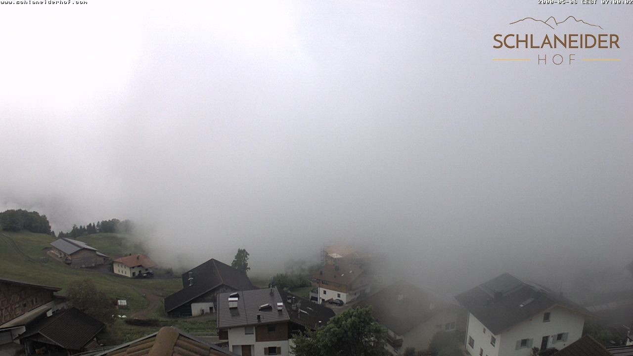 Archived image Webcam Pension Schlaneiderhof, Mölten