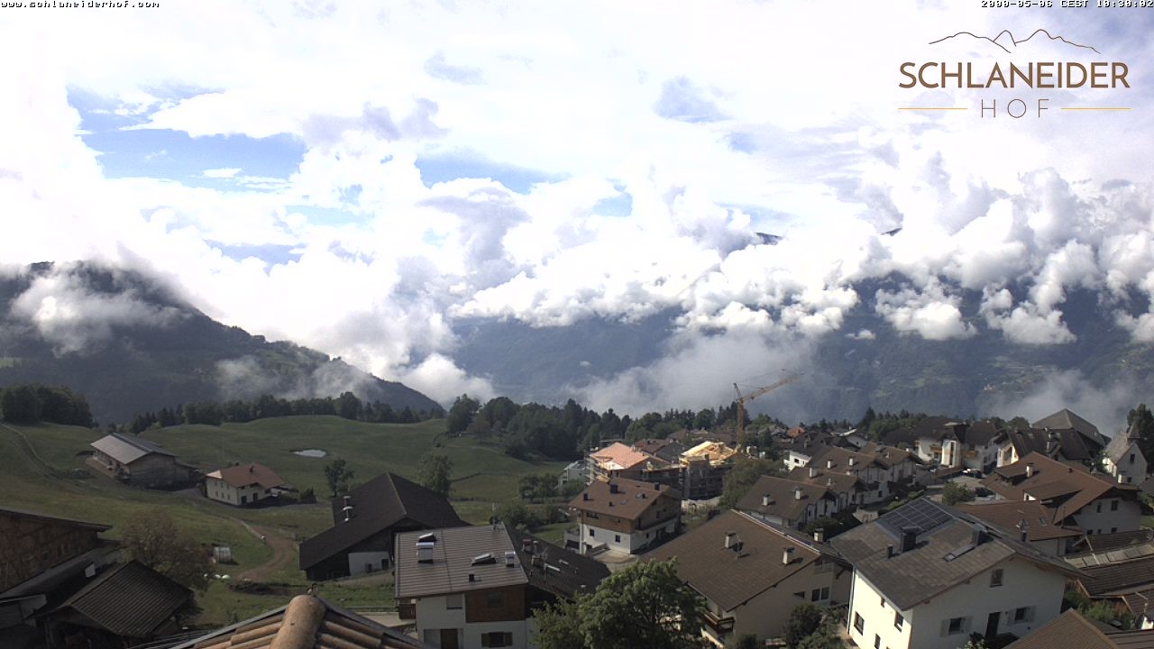 Archived image Webcam Pension Schlaneiderhof, Mölten
