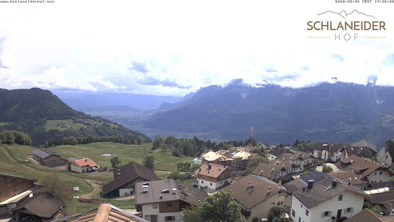 Archived image Webcam Pension Schlaneiderhof, Mölten