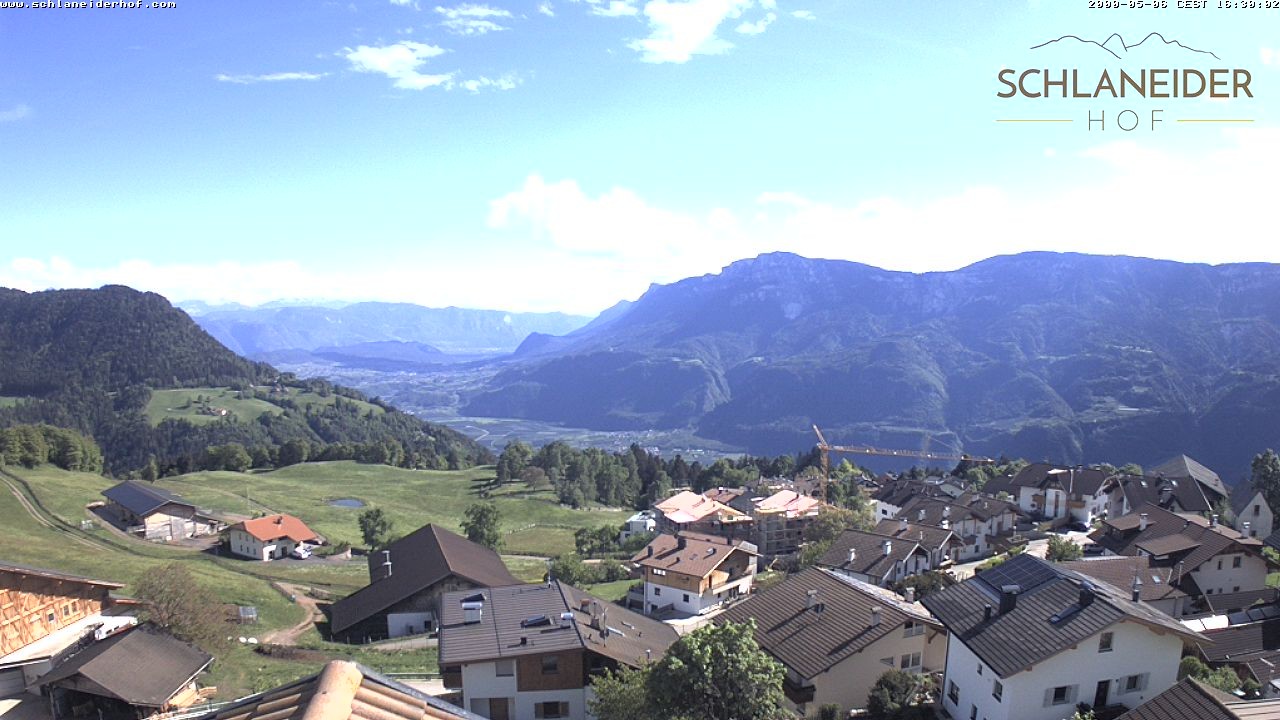 Archived image Webcam Pension Schlaneiderhof, Mölten