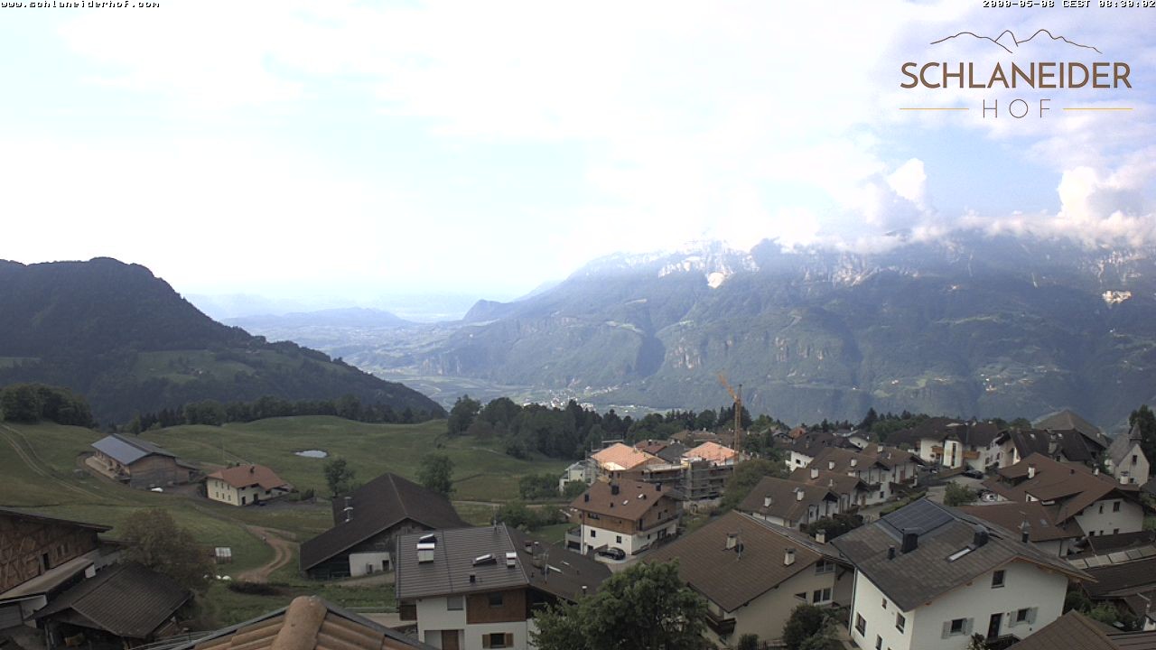 Archived image Webcam Pension Schlaneiderhof, Mölten