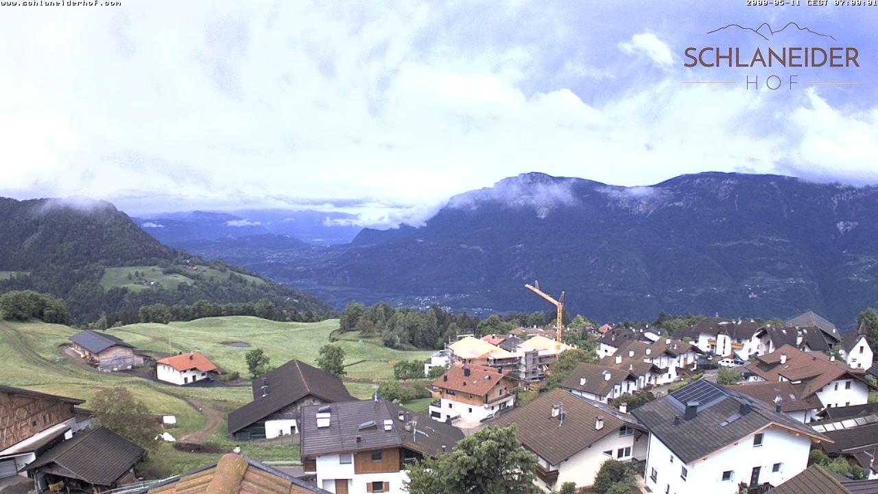 Archiv Foto Webcam Schlaneiderhof - Mölten
