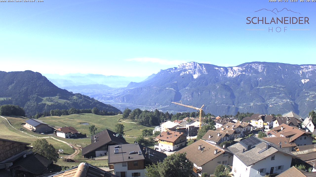 Archiv Foto Webcam Schlaneiderhof - Mölten