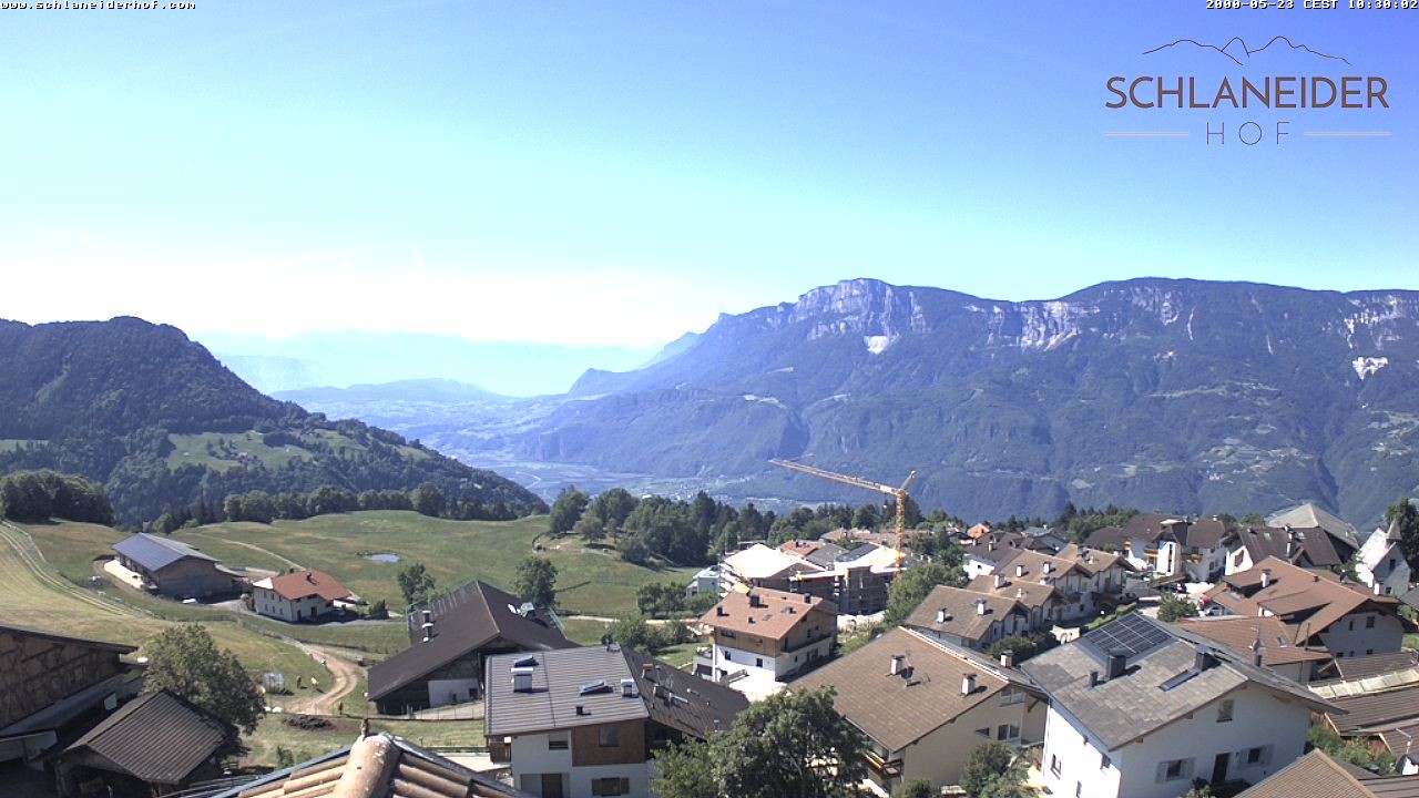 Archiv Foto Webcam Schlaneiderhof - Mölten