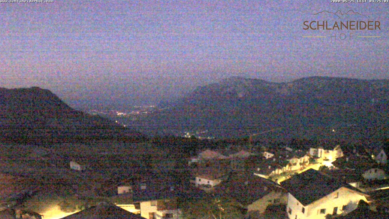 Archiv Foto Webcam Schlaneiderhof - Mölten