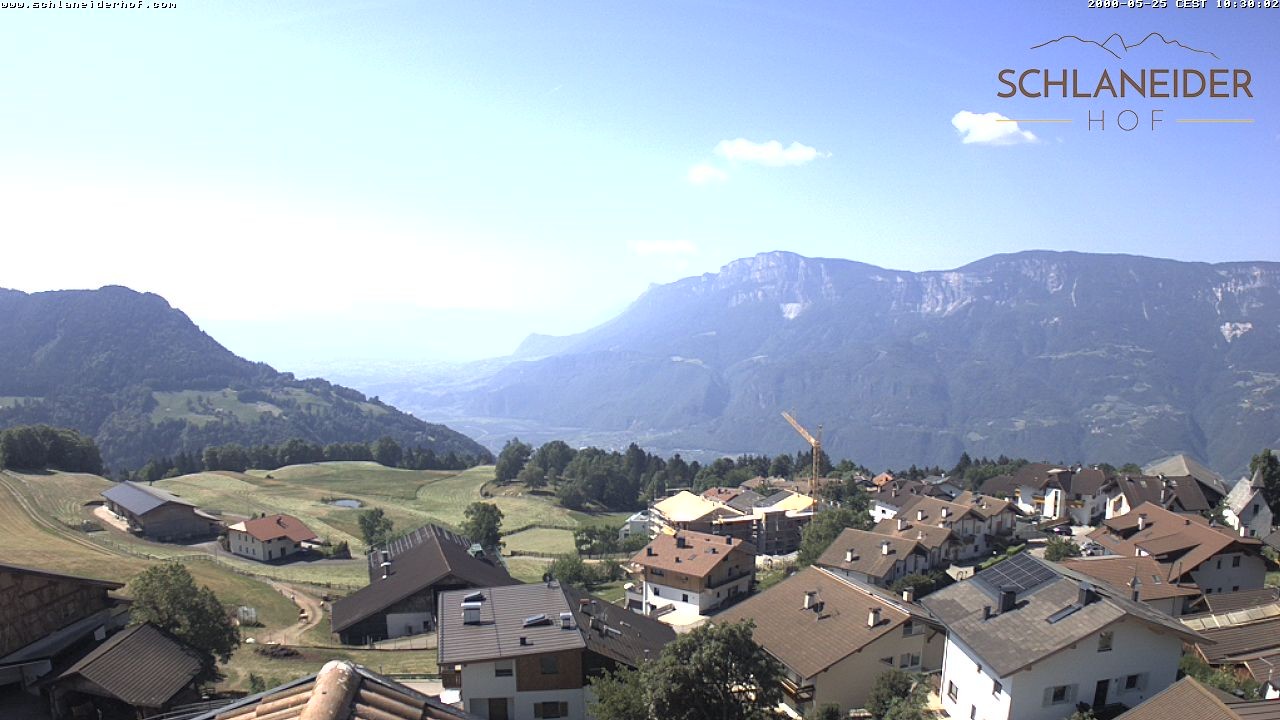 Archiv Foto Webcam Schlaneiderhof - Mölten