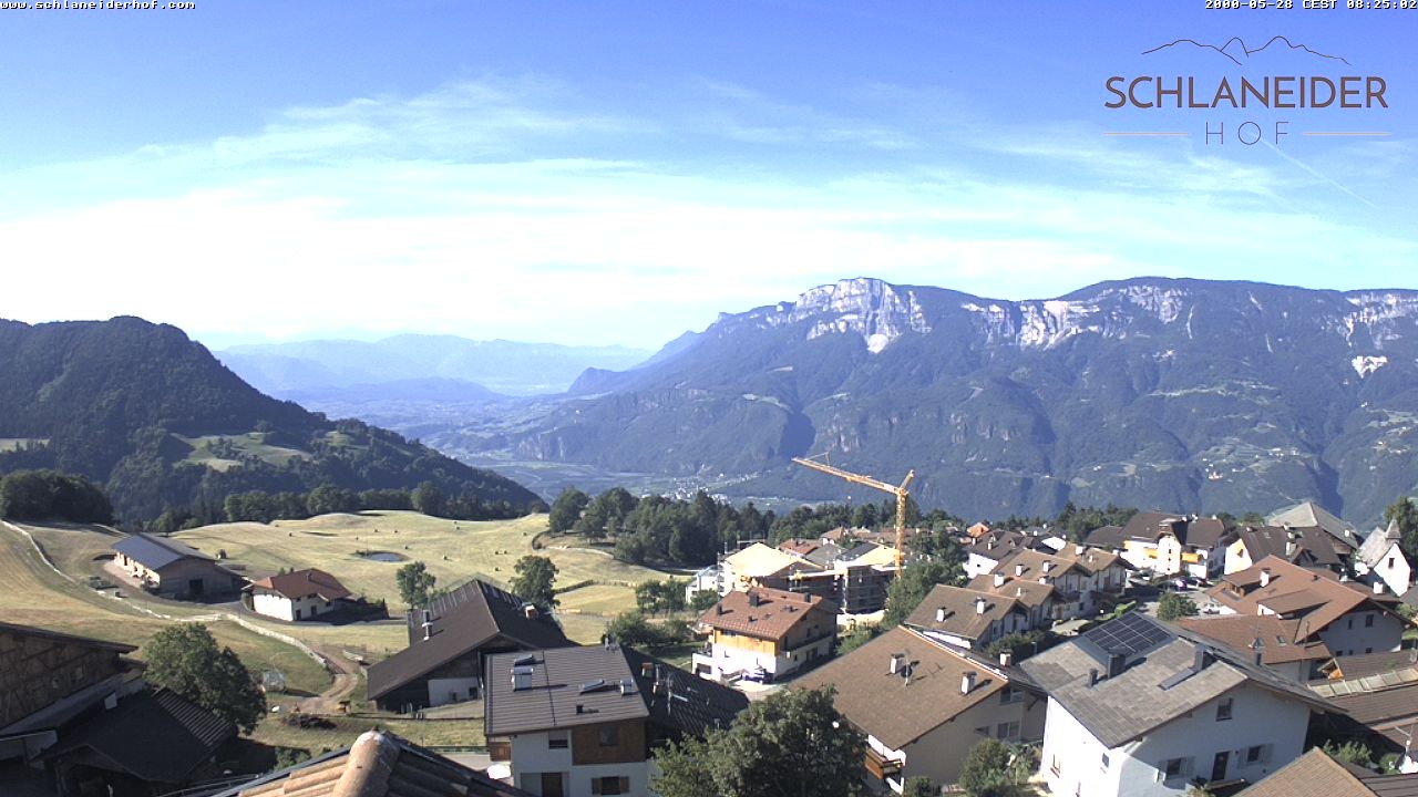 Archiv Foto Webcam Schlaneiderhof - Mölten