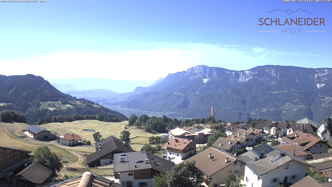 Archiv Foto Webcam Schlaneiderhof - Mölten