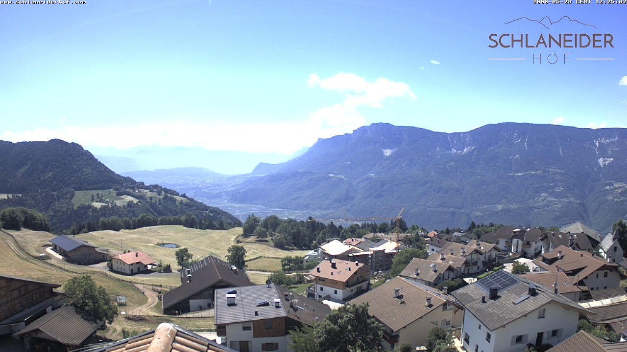Archiv Foto Webcam Schlaneiderhof - Mölten