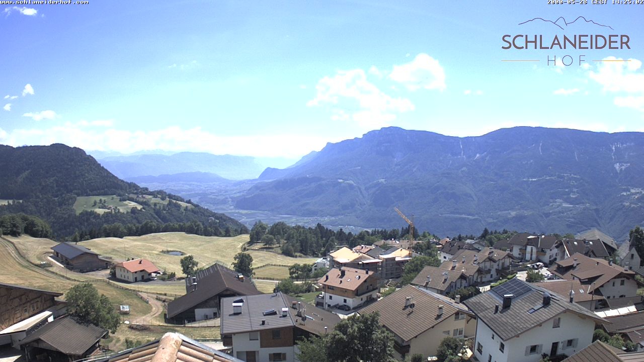 Archiv Foto Webcam Schlaneiderhof - Mölten