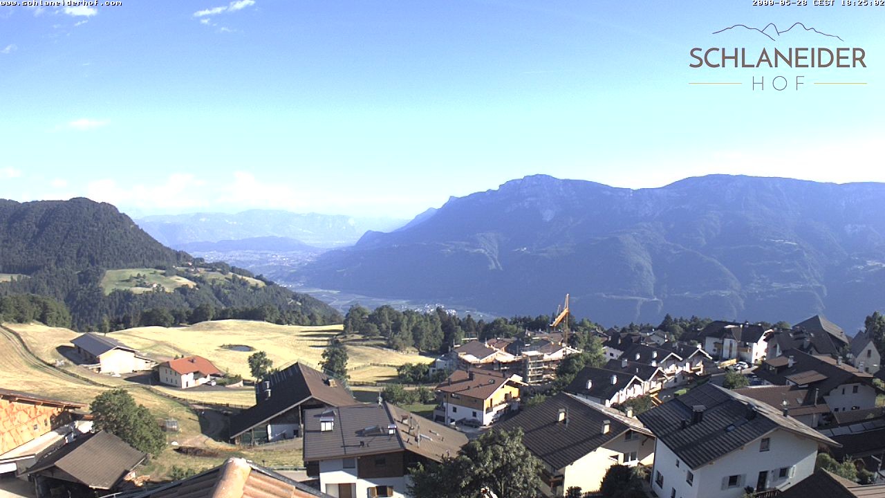 Archiv Foto Webcam Schlaneiderhof - Mölten