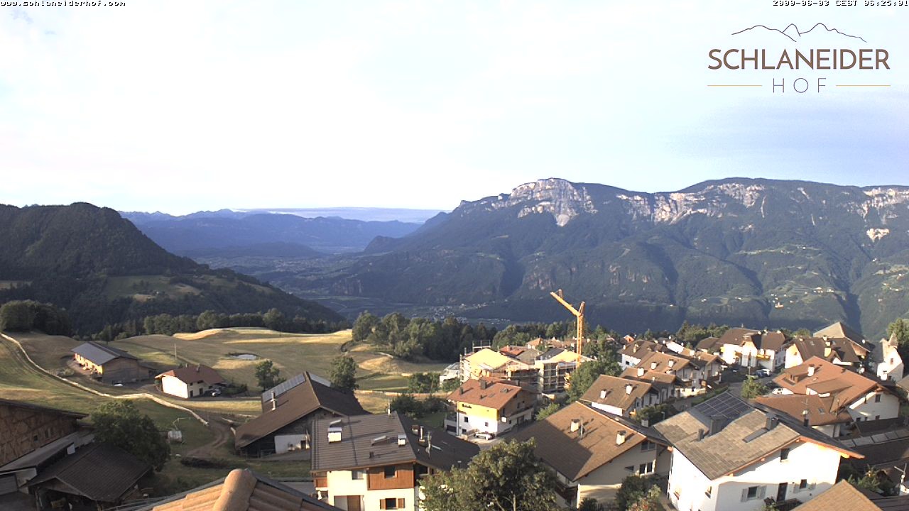 Archived image Webcam Pension Schlaneiderhof, Mölten