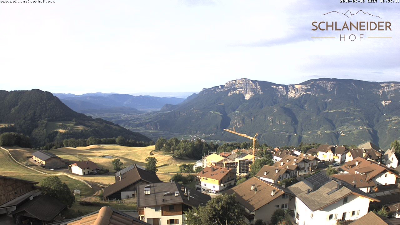 Archived image Webcam Pension Schlaneiderhof, Mölten