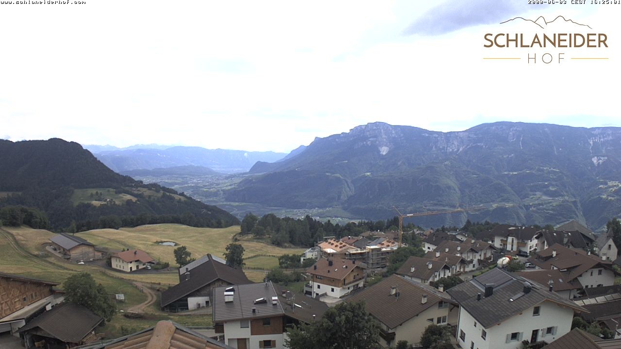 Archived image Webcam Pension Schlaneiderhof, Mölten
