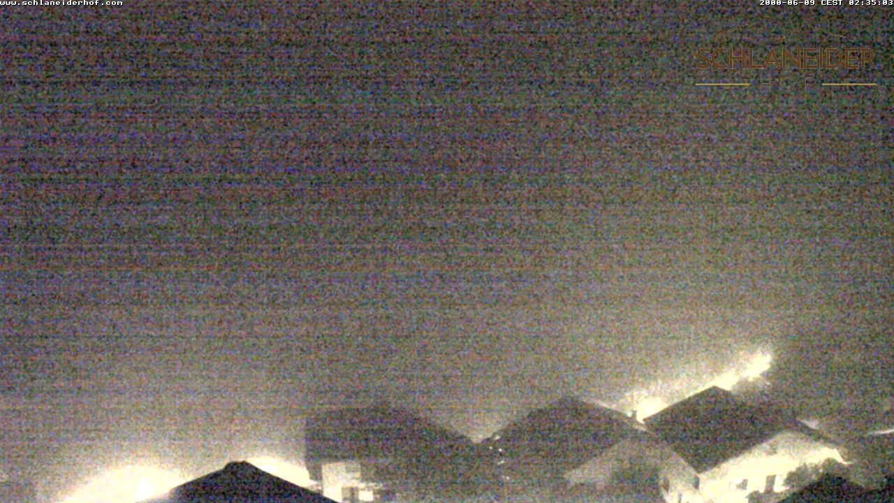Archived image Webcam Pension Schlaneiderhof, Mölten