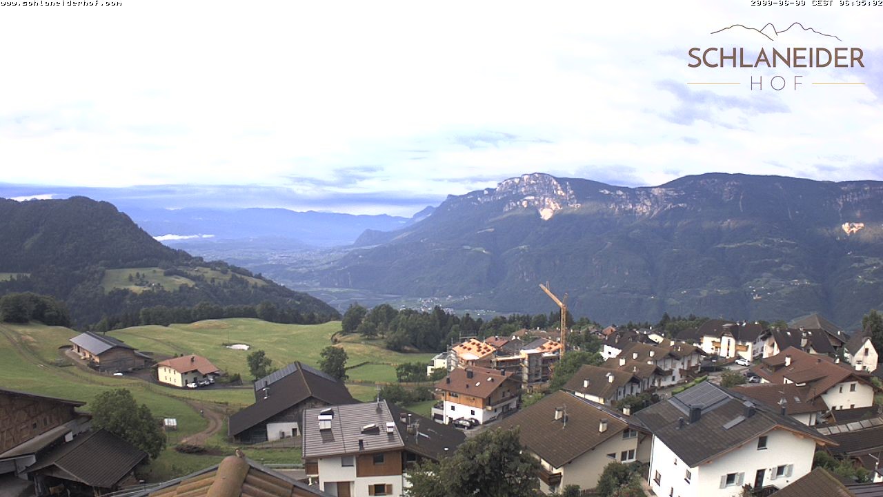 Archived image Webcam Pension Schlaneiderhof, Mölten