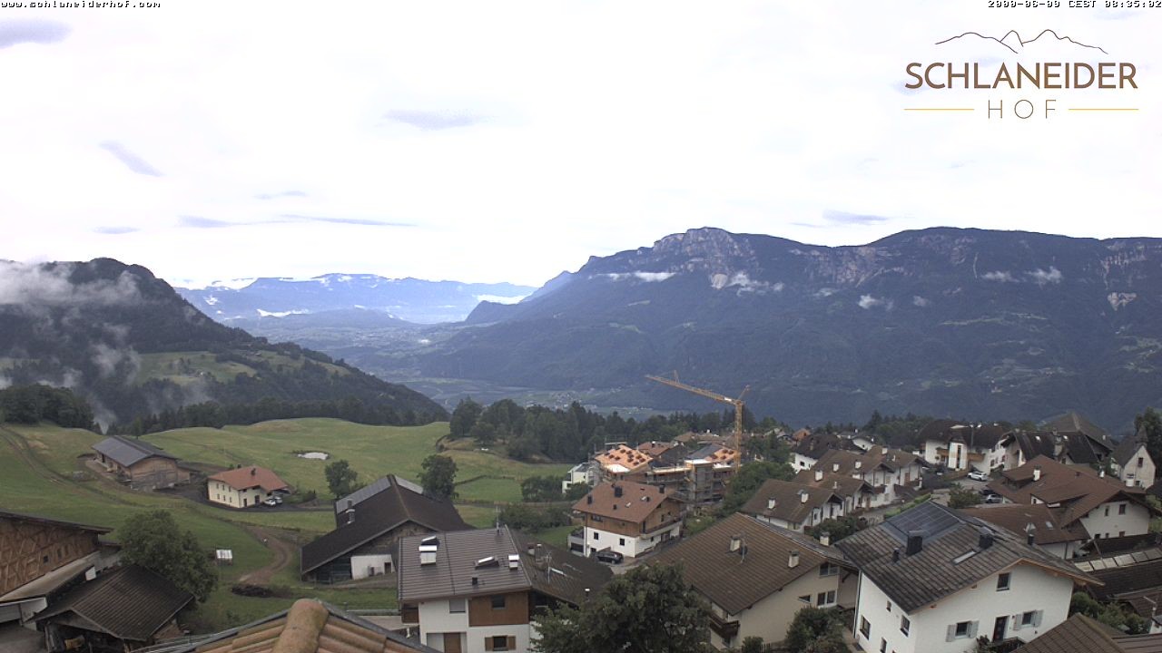 Archived image Webcam Pension Schlaneiderhof, Mölten