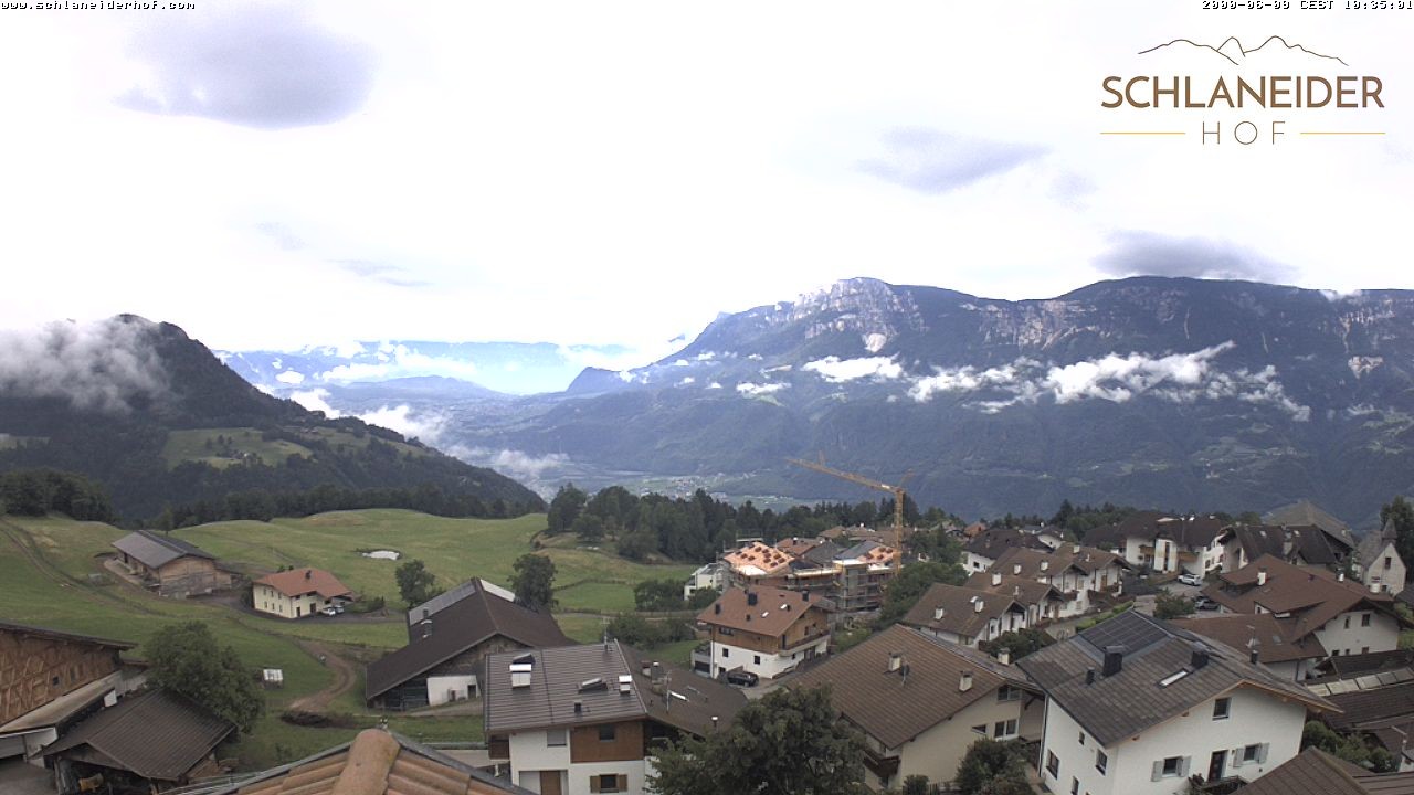 Archived image Webcam Pension Schlaneiderhof, Mölten