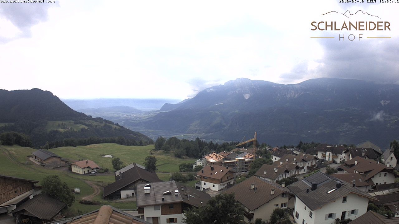 Archived image Webcam Pension Schlaneiderhof, Mölten
