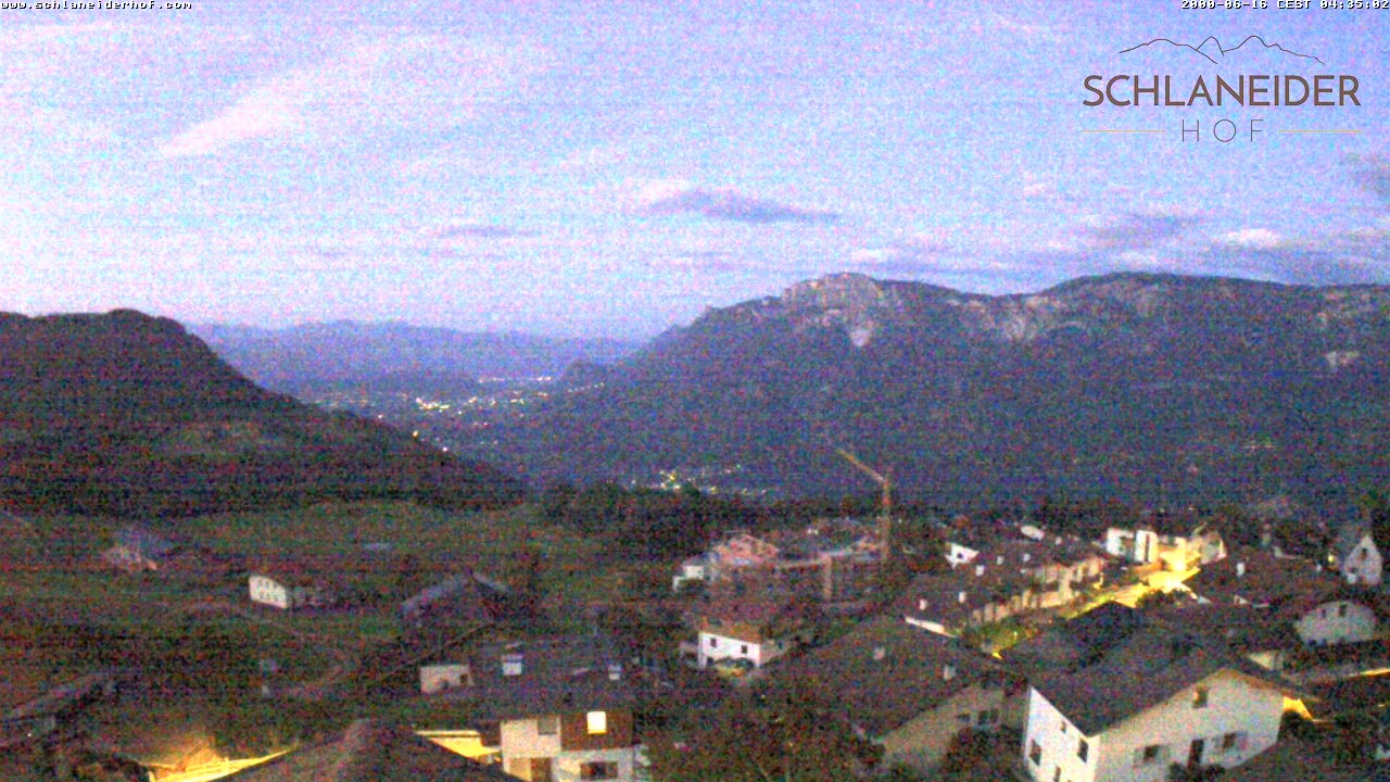 Archiv Foto Webcam Schlaneiderhof - Mölten