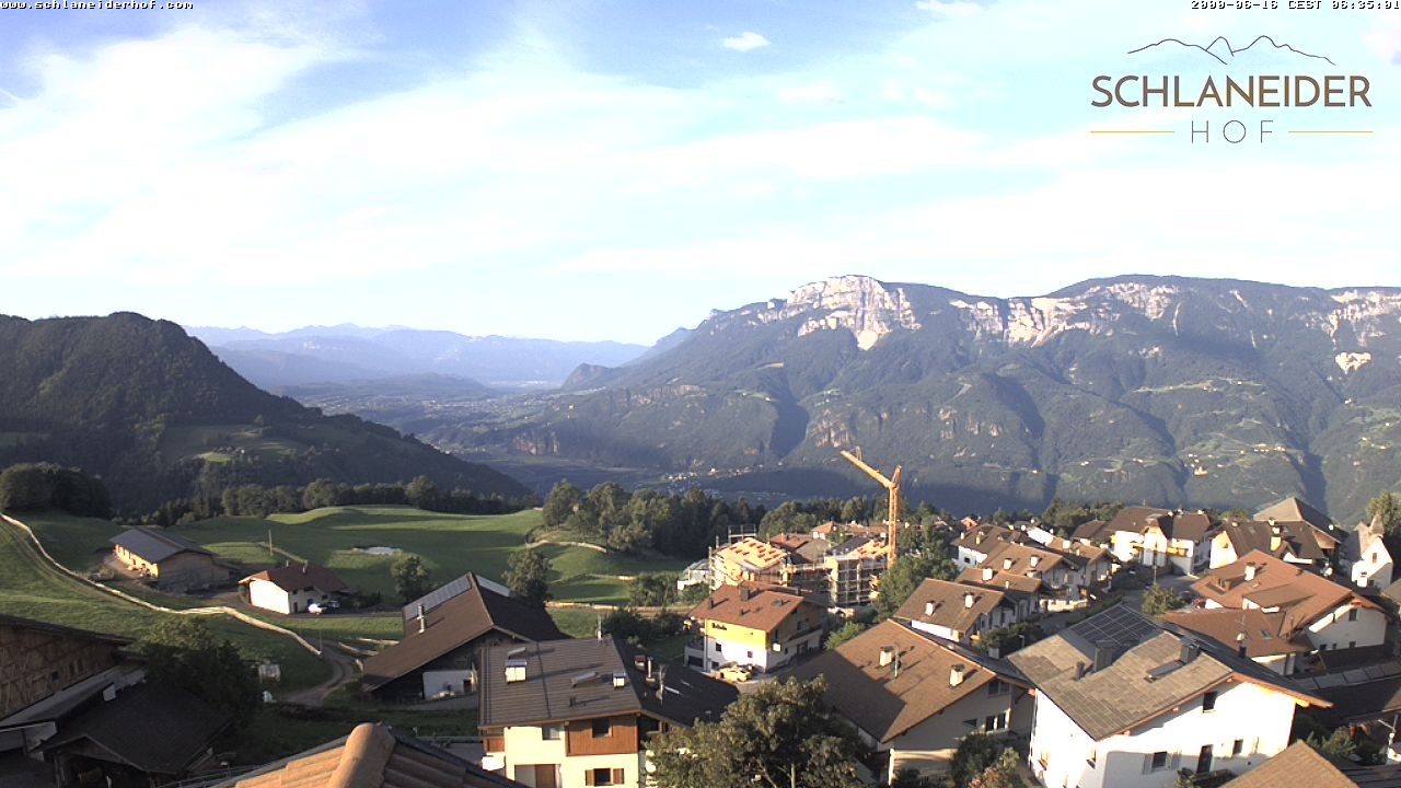 Archiv Foto Webcam Schlaneiderhof - Mölten