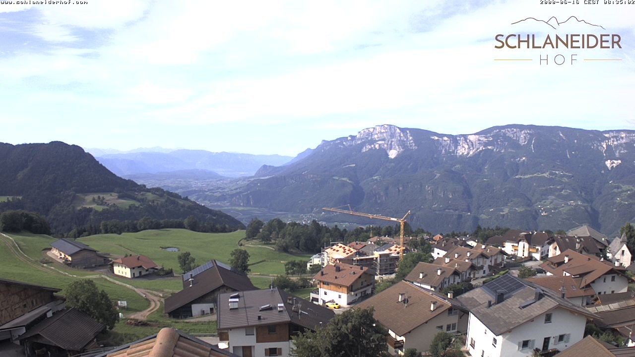 Archiv Foto Webcam Schlaneiderhof - Mölten