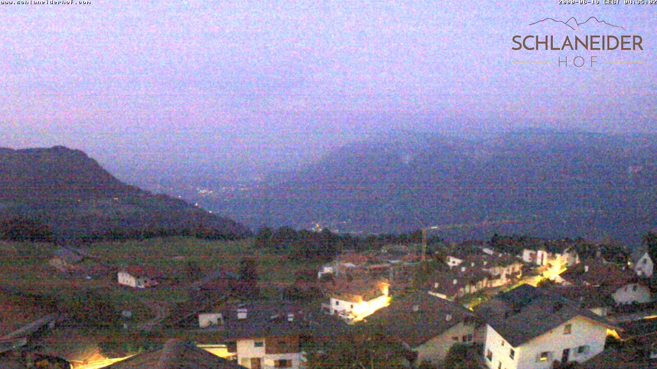 Archiv Foto Webcam Schlaneiderhof - Mölten
