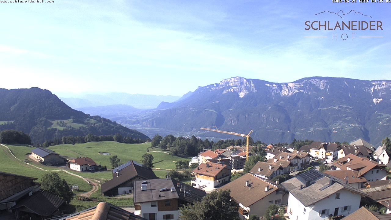 Archiv Foto Webcam Schlaneiderhof - Mölten