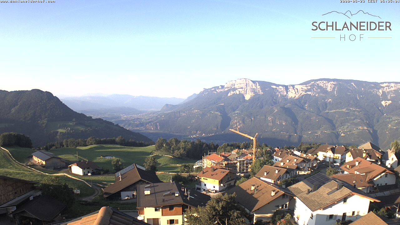 Archived image Webcam Pension Schlaneiderhof, Mölten