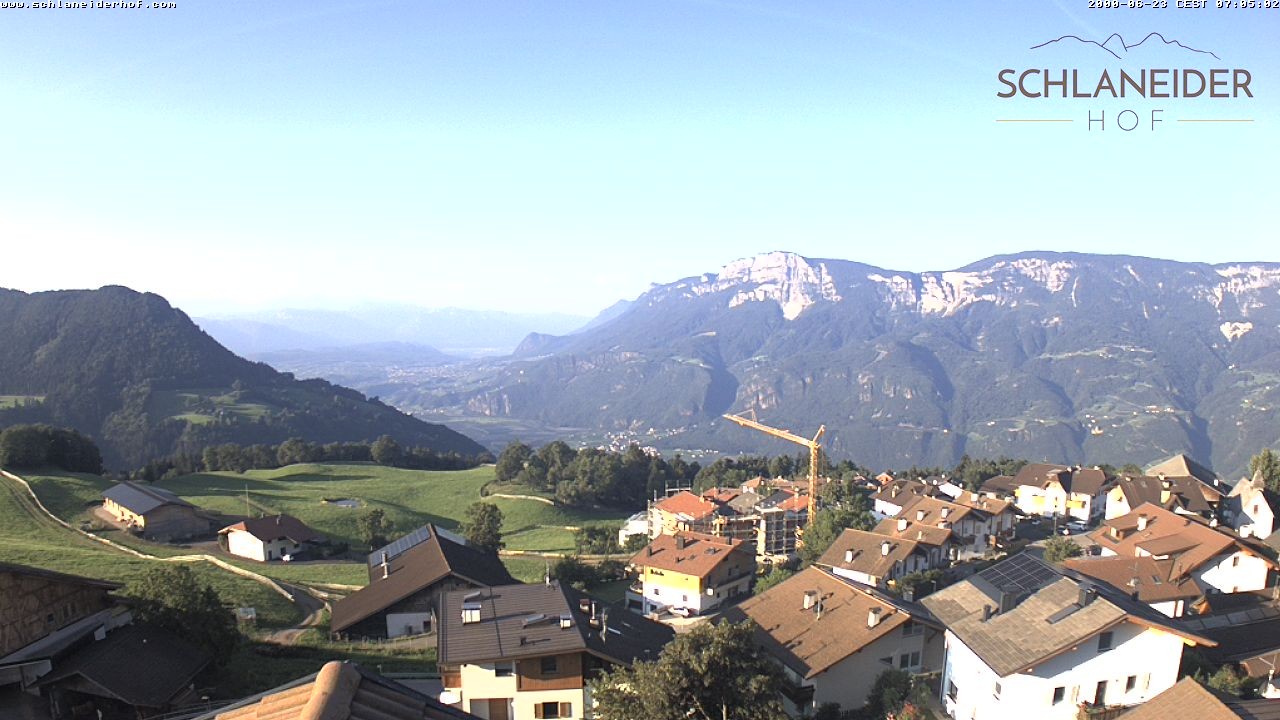 Archived image Webcam Pension Schlaneiderhof, Mölten