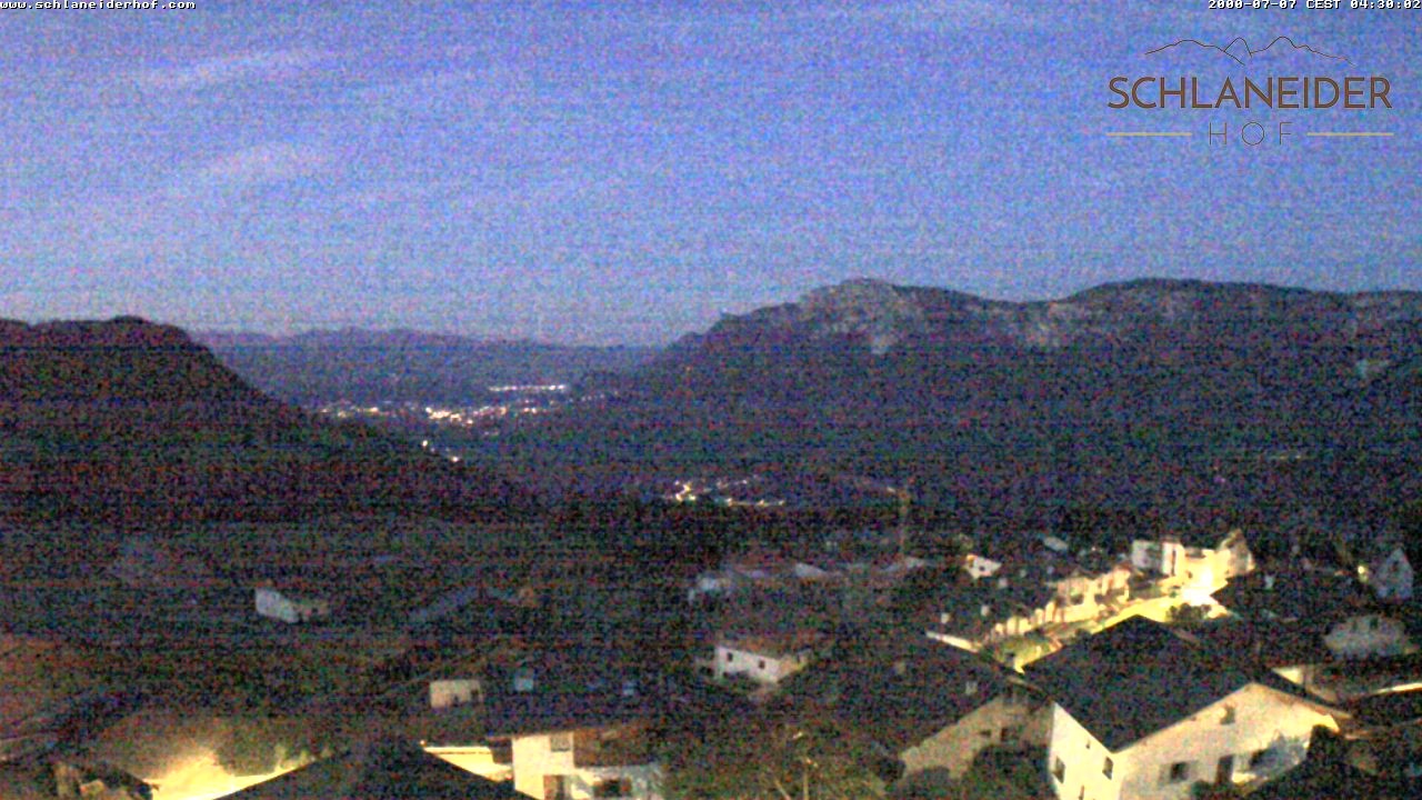Archiv Foto Webcam Schlaneiderhof - Mölten