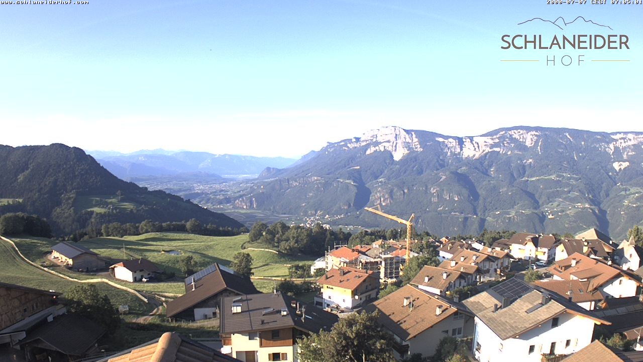Archiv Foto Webcam Schlaneiderhof - Mölten
