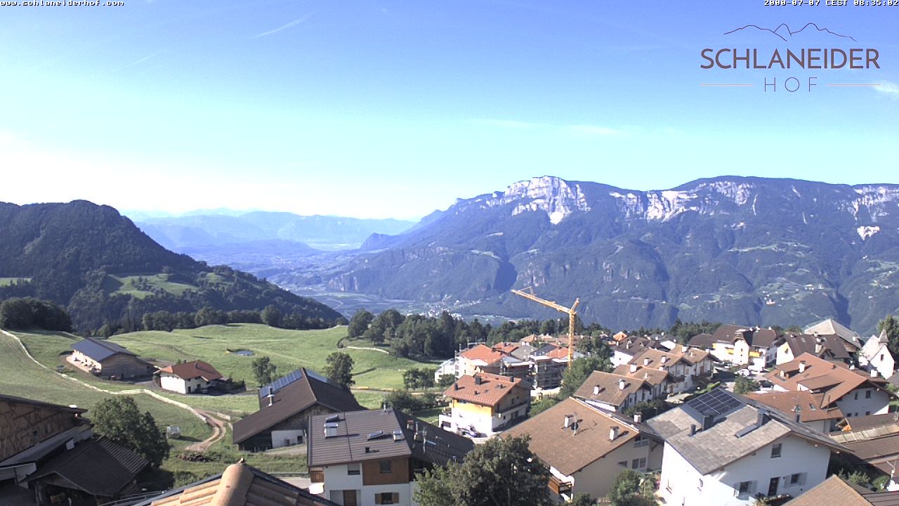 Archiv Foto Webcam Schlaneiderhof - Mölten