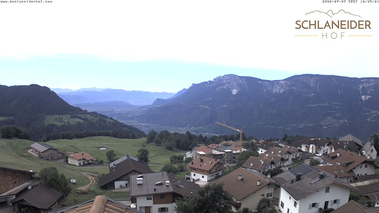 Archiv Foto Webcam Schlaneiderhof - Mölten