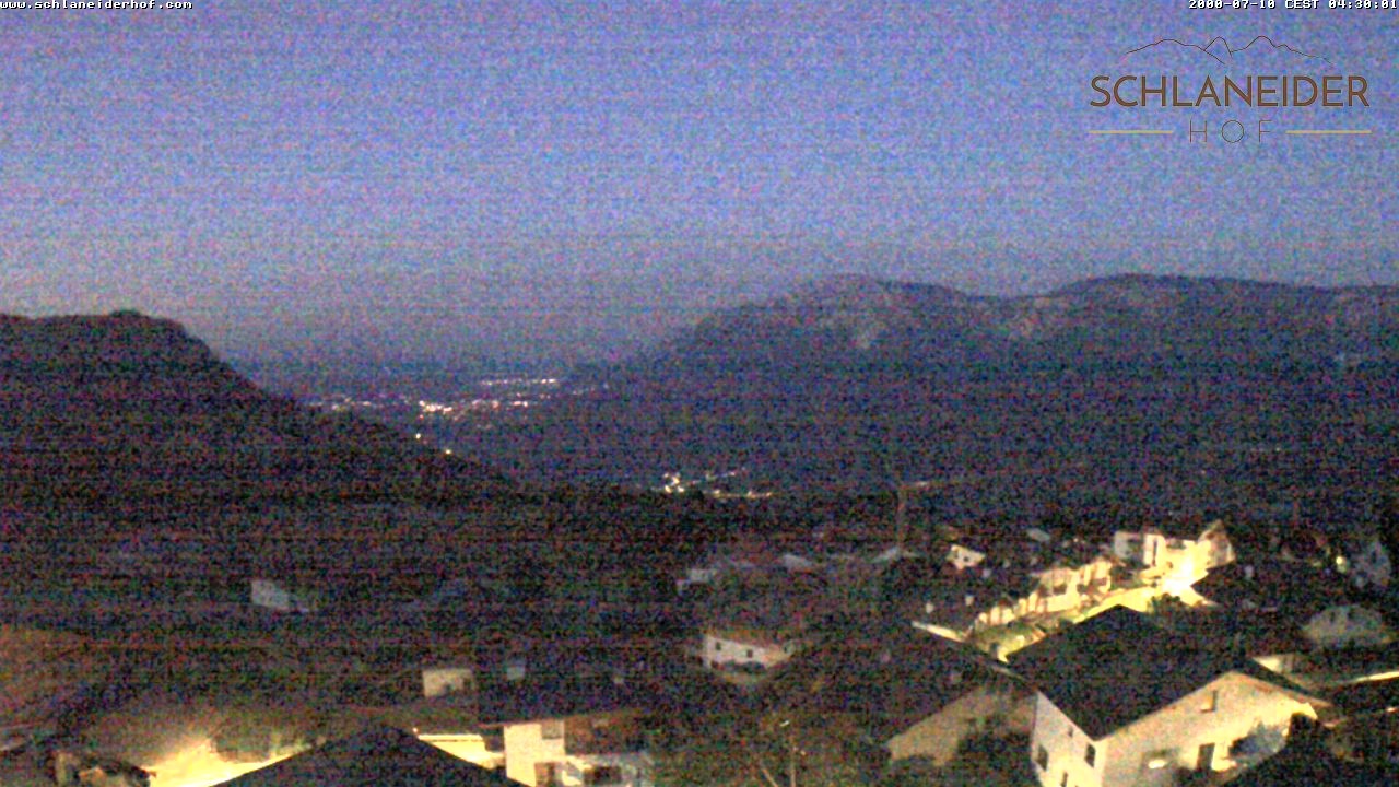 Archiv Foto Webcam Schlaneiderhof - Mölten
