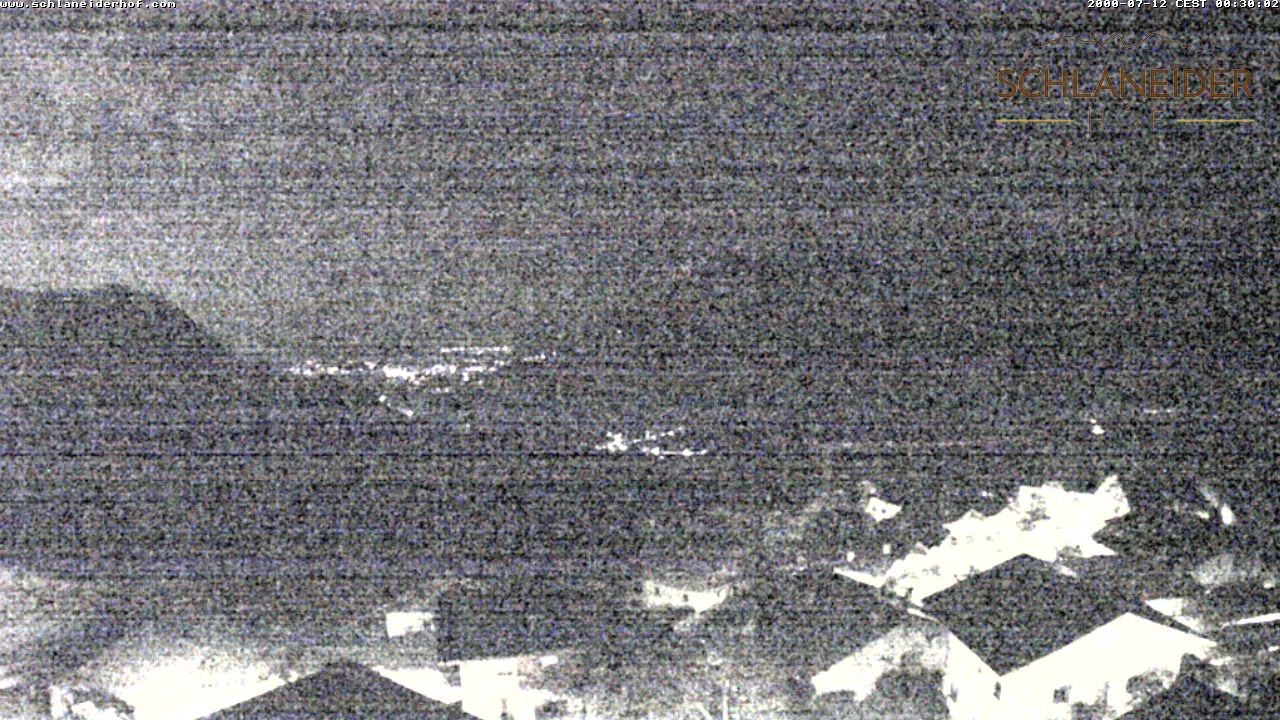 Archived image Webcam Pension Schlaneiderhof, Mölten