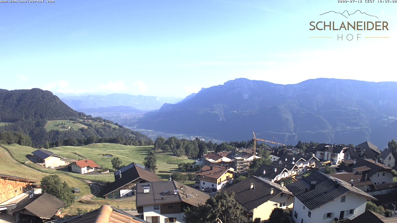Archived image Webcam Pension Schlaneiderhof, Mölten