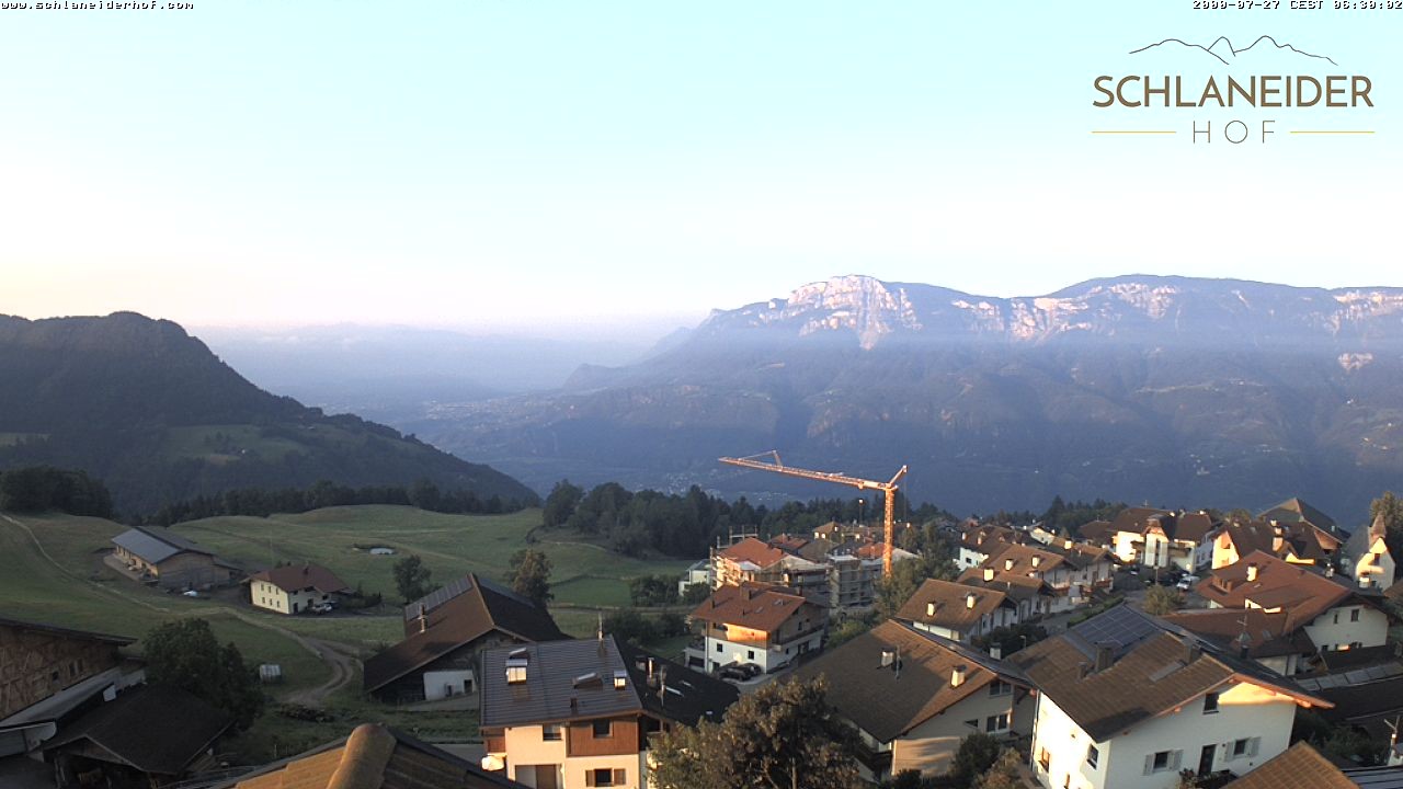 Archiv Foto Webcam Schlaneiderhof - Mölten