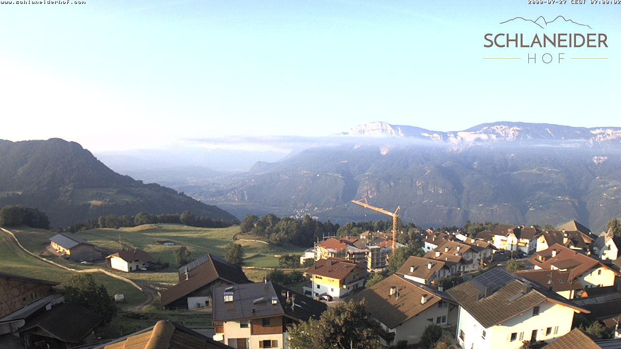 Archiv Foto Webcam Schlaneiderhof - Mölten