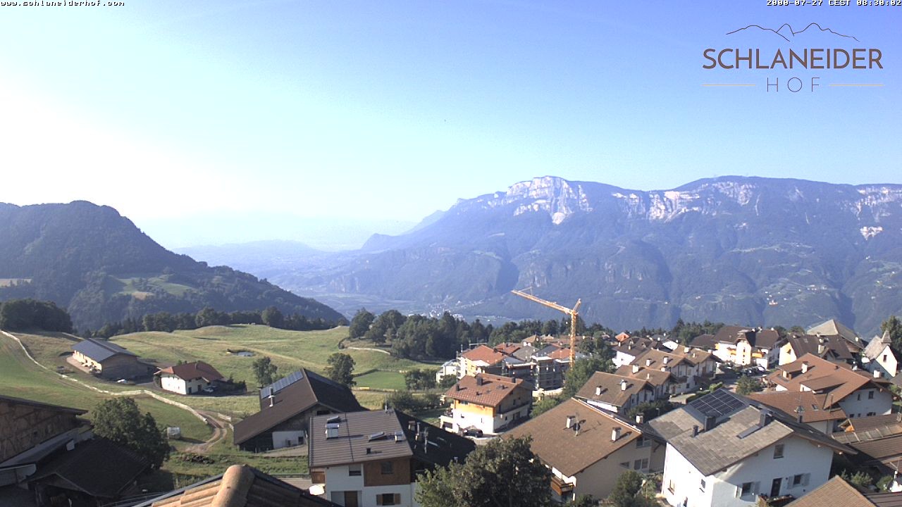 Archiv Foto Webcam Schlaneiderhof - Mölten