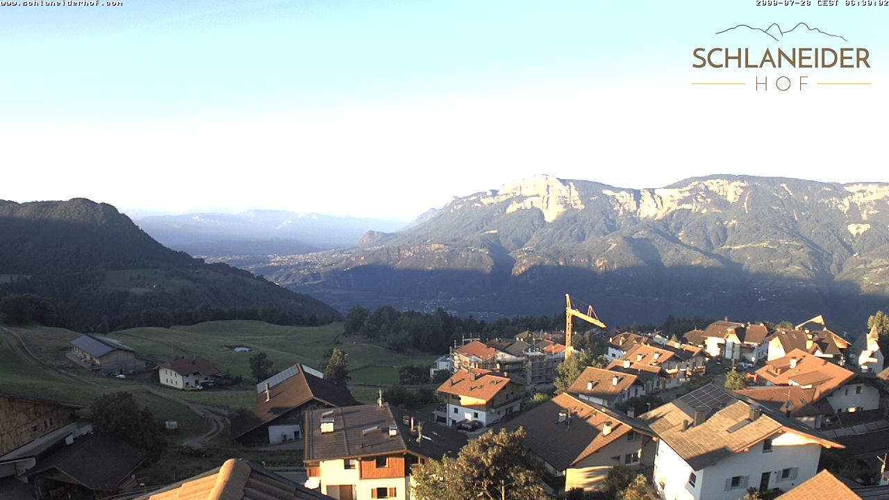 Archived image Webcam Pension Schlaneiderhof, Mölten