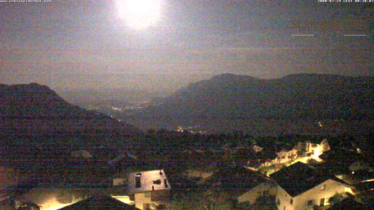 Archiv Foto Webcam Schlaneiderhof - Mölten