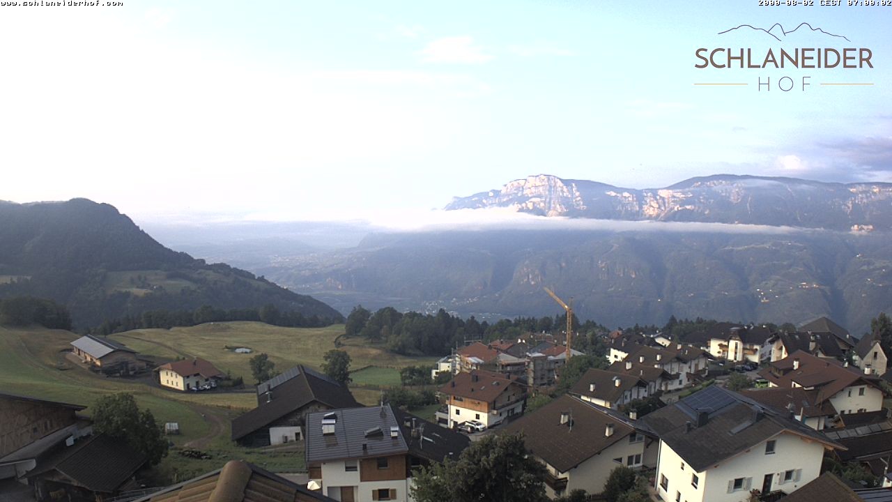 Archiv Foto Webcam Schlaneiderhof - Mölten