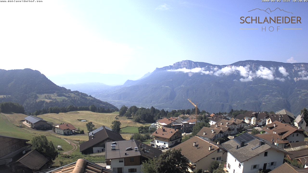 Archiv Foto Webcam Schlaneiderhof - Mölten